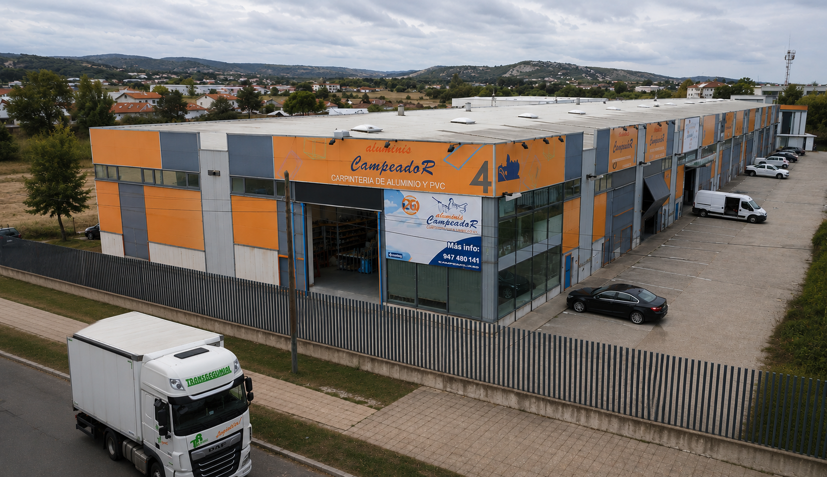 Nave de Aluminios Campeador en Burgos